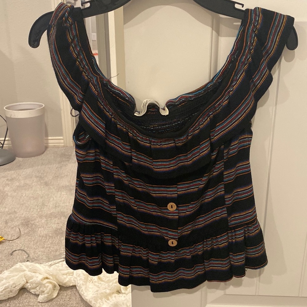 Vintage Havana boutique crop top sz small